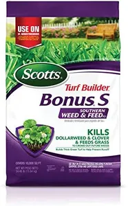 Scotts Turf Builder Bonus S Southern Weed & FeedF2, Weed Killer and Lawn Fertilizer, 10,000 sq. ft., 34.48 lbs.