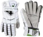 Maverik Max Lacrosse Gloves, (2025) (White, Small 10")