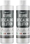 Essential Values Descaling Solution Compatible with Keurig - Coffee Pot Cleaner and Descaler - Descaler Specially Formulated for Keurig Coffee Machines - 12 Month Supply 2-Pack