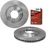 2 Front Disc Brake Rotors + Bendix 4WD Pads for Holden Colorado RG & for Isuzu D-Max TFR85 TFS85 & MU-X UC 4cyl 2.4L LKH LVN 2.8L LWH LWN 3.0L 4JJ1 2012 2013 2014 2015 2016 2017 2018 2019 2020