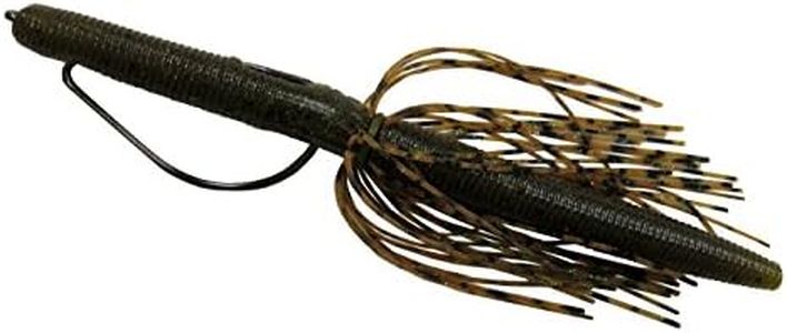 Wacky Skirts - (10 Pack) 5" Skirts for Texas, Neko, Wacky Rigged Senko Worms for Bass (Green Pumpkin)