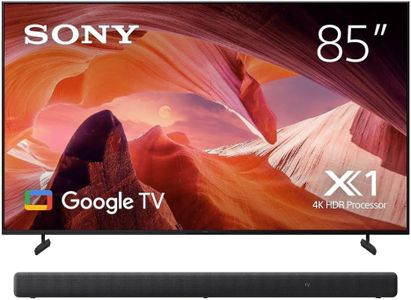 Sony Bravia 85-Inch X80L LED 4K Smart TV with HT-A3000 Soundbar