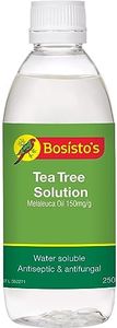 Bosisto's Tea Tree Solution 250mL | with 100% Natural Tea Tree Oil, Essential Oils, Dissolves Easily in Water, For Health and Home, Natural Cleaning, Antifungal, Australian Made & Owned