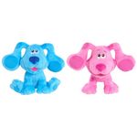 Blue’s Clues & You! Beanbag Plush Blue & Magenta 2-Pack, Kids Toys for Ages 3 Up, Gifts and Presents