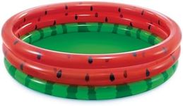 Intex 66-Inch Round Inflatable Outdoor Kids Swimming and Wading Watermelon Pool for Ages 2 and Up