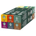 STARBUCKS Discovery Variety Pack by Nespresso, Coffee Capsules 6 x 10 (60 Capsules) - Amazon Exclusive