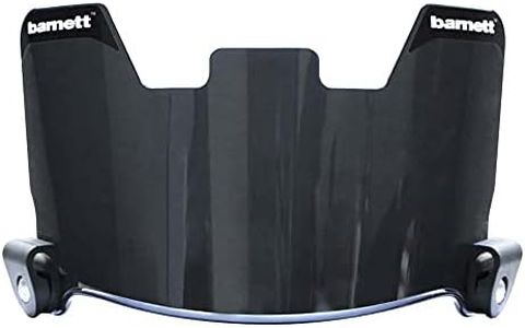BARNETT Reve Visière REVO Noir Casque de Football Américain