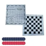 Giant Checkers 3 in 1 Board Games T