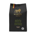 Marley Coffee Strong Dark Roast Espresso Coffee Beans 227g - Misty Morning Blend - From The Marley Family - Rainforest Alliance Certified - For All Coffee Machines