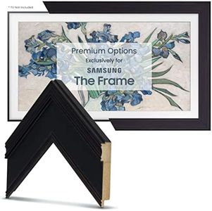 Deco TV Frames - Black Smart Frame Compatible ONLY with Samsung The Frame TV (65", Fits 2021-2024 Frame TV)