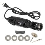 3mirrors ALUMINUM Tungsten Electrode Sharpener Grinder TIG Welding Rotary Tool 12 Guides w/Flat Grinding Block, Cut-Off Slot, Multi-Angle& Offsets, 5 Double Sided Diamond Grind Wheels, 2 CNC Mandrels