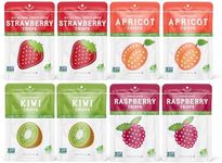 Nature’s Turn Freeze-Dried Fruit Crisps – Healthy, Gluten-Free, Crispy & Delicious, Plant-Based Snack, Ideal for Cereal, Smoothies, School Lunches, & On-the-Go, Sour Variety, Bags of 8 (0.53 oz Each)