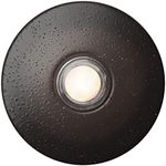 Newhouse Hardware ORB5WL Lighted Doorbell Button, 1-Pack, Oil-Rubbed Bronze