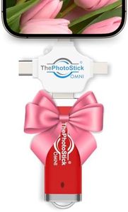 ThePhotoStick® Omni 512GB - Secure Photo & Video Backup and Transfer | Digital File Organization | USB & Multiport Connection for Phones, Tablets and Computers | Portable Memory | External Storage