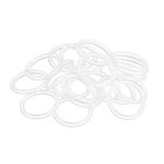 sourcing map Silicone O-Rings, 19mm Inner Diameter, 25mm OD, 3mm Width, Seal Gasket 20pcs