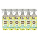 Fabulosa Antibacterial Disinfectant Spray, All Purpose Multi Surface Cleaner, 500ml, 6 pack, Lemon Sherbet