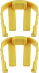 ECSiNG 2pcs Pressure Washer Quick Connect Snap Ring 50373330 Compatible with Karcher K2 K3 K4 K5 K6 K7 Replacement C Clips Yellow