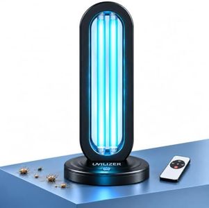 UVILIZER Tower - UV Light Sanitizer & Ultraviolet Lamp with Remote Control (UV-C Cleaner for Home, Room, Office | 38W UVC Disinfection Bulb | Kill Germs, Bacteria, Virus, Dust | USA)