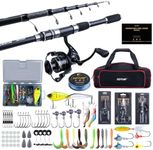 Goture Telescopic Fishing Rod and R