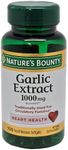 Nature's Bounty Garlic Extract 1000 mg, 100 Rapid Release Softgels