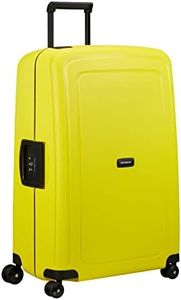 Samsonite S'Cure - Spinner Suitcase, Yellow (Lime), S (55 cm - 34 L), Luggage, Hand Luggage