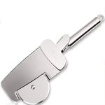 we3 Pizza Cutter Wheel 4 in 1 Design, Super Sharp Slicer, Very Easy to Cut & Serve, All Stainless Steel, Dishwasher Safe