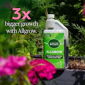Envii Allgrow Organic Multipurpose Liquid Fertiliser – 1L Makes 330L Plant Feed