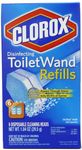 Clorox Toilet Wand Refills, Loaded with Cleaner, 6 Disposable Heads