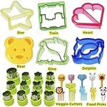 28 PCS Sandwich Cutters for Kids,In