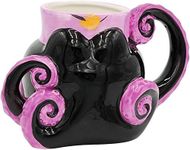 Silver Buffalo Disney Villains Ursula Tentacles 3D Sculpted Coffee Ceramic Mug, 20 Ounces