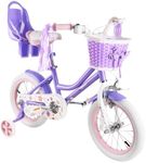 RULLY 16" Daisy Bike for Age 4 5 6 