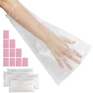 400 Counts Paraffin Wax Bags for Hands and Feet, Segbeauty Plastic Paraffin Wax Liners, Therapy Wax Refill Socks and Gloves Paraffin Bath Mitts Covers for Therabath Wax Treatment Paraffin Wax Machine