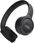 JBL Tune 520 Bluetooth On-Ear Headphones, Black