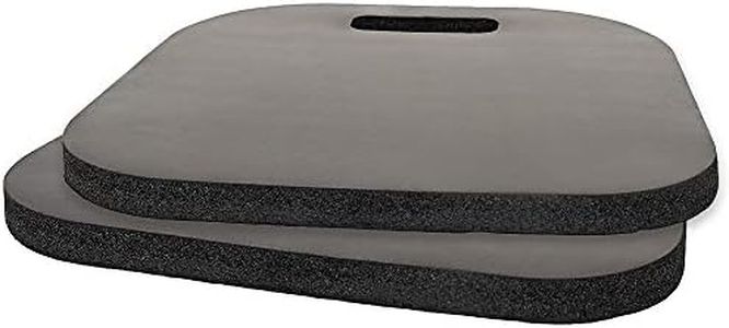Paquete de 2 cojines de espuma viscoelástica para asiento de eventos deportivos con asa de transporte para barcos, estadios, gradas y sillas