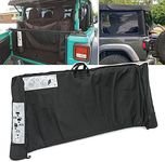 Soft Top Window Storage Bag fits for 2018 2019 2020 2021 2022 2023 2024 Jeep Wrangler JL JLU Sports Sahara Freedom Rubicon Unlimited 2 Door & 4 Door Replace Oem 68358392AC