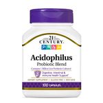 21st Century, Acidophilus Probiotic Blend, 100 Capsules