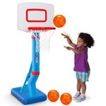 Basketball Hoop Indoor for Toddler Toys 1-3 3-5 Adjustable Portable Basketball Net Set Pool Outdoor Backyard Outside Toy Mini Hoop Basketball Game for Kids Age 2 3 4 5 6 Year Old Boys Girls Gift