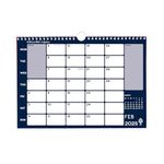 Collins Colplan 2025 - A3 Wiro Monthly Memo Calendar (CMC-25) - Large Wiro Bound Paper Calendar