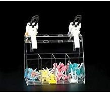 Dental Impression Cartridge Delivery Dispenser Gun Mixing Tips Organizer