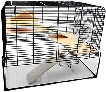 Little Friends Savoy Gerbilarium Cage with Accessories, 58.5 x 38 x 47.5 cm