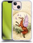 Head Case Designs Officially Licensed Amy Brown Fox Fairy Mythical Soft Gel Case Compatible with Apple iPhone 13