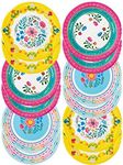 Talking Tables 12 Pack Boho Colourf