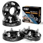 KSP 1" Wheel Spacers for Nissan 350Z 370Z, 4pcs 5X4.5”Forged Spacer Fit Infinit G35 G37 FX35, 25mm Thick 5x114.3 Bolt Pattern M12x1.25 Thread Pitch 66.1mm Hub Bore Wheel Spacer for Altima Maxima
