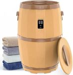 Keenhot Bucket Towel Warmer, Large Towel Warmers for Bathroom with Auto Shut Off, Accommodate up to Two 40"x70" Oversized Towels, Hot Towel Warmer for Blanket, Towel and PJs