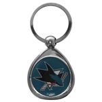 NHL San Jose Sharks Chrome Key Chain