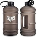 Everlast FIT 2.2L Champion Water Bottle (BLACK) - Large Capacity, Leak-Proof Cap, Sturdy Handle, BPA/DEHP-Free Plastic Body, Easy to Clean, Great for Workouts, Hiking, Daily Water Intake (1 Bottle)