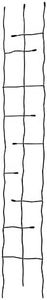 BestNest Panacea Forged Narrow Twig Trellises, Black, 72" H, 10 Pack