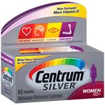 Centrum Silver Women 50+ Multivitamin Tablet, 65 Count