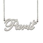 Personalized Name Necklace Cheap with Heart Best Bridesmaid Gift Jewelry for Women Paris