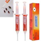 2PCS Cock-roach Killer Gel Bait,Roach Trap Master,Powerful Cock-roach Gel Bait,Cock-roach Eliminator Gel,Cock-roaches Killer Cock-roach Control,Cock-roach Trap Cock-roach Spray for Toilet Bedroom